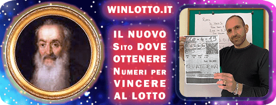 Numeri vincenti al Lotto winlotto.it